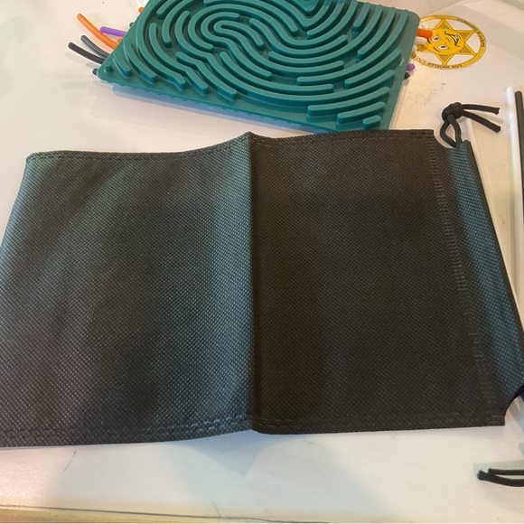 Sensory activity board silicones double sides with Storage Pouch - Picture 5 of 8